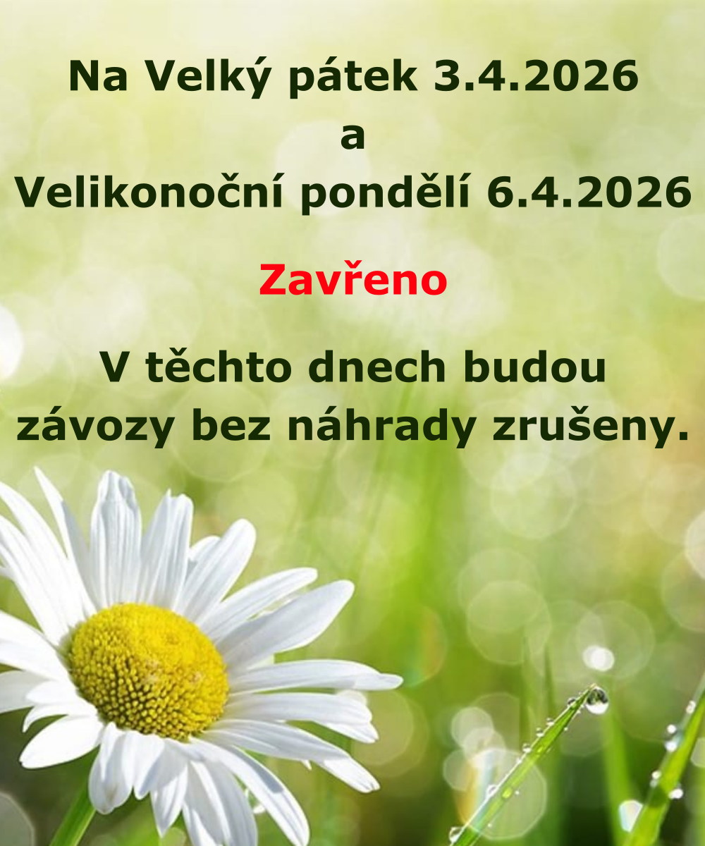 závozy velikonoce